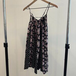 American Eagle Paisley Print Handkerchief Dress